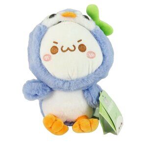Budding Pop White Dumpling Blue Penguin Costume Plush Stuffed Animal